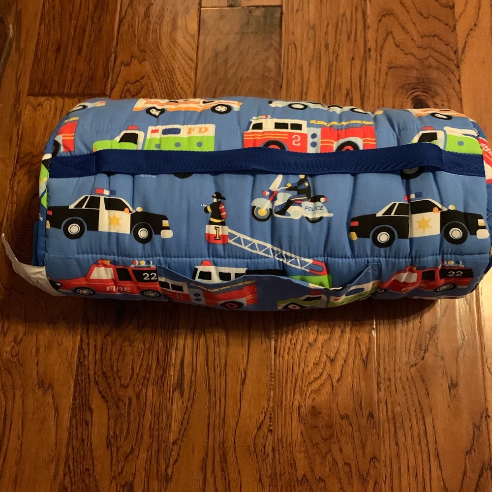 Olive Kids fire truck nap mat